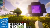 Minecraft Benchmark FPS Test (BSL Shader) i5 9400F + GTX 1050