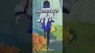 Craziest Wall Run Bug In Genshin Impact #shorts #genshinimpact