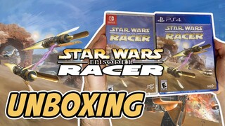 Star Wars Episode I: Racer (PS4 / Switch) Unboxing