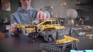 Sản phẩm mới lớn nhất trong năm của LEGO! người khổng lồ! Cần cẩu bánh xích Liebherr LR 13000! LEGO 