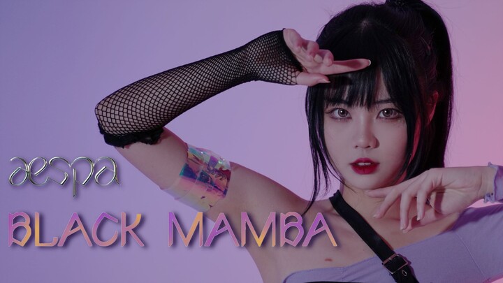 [Pulihkan kamera] aespa-Black Mamba Cover dance berkualitas tinggi [Yangzhe Yzee]