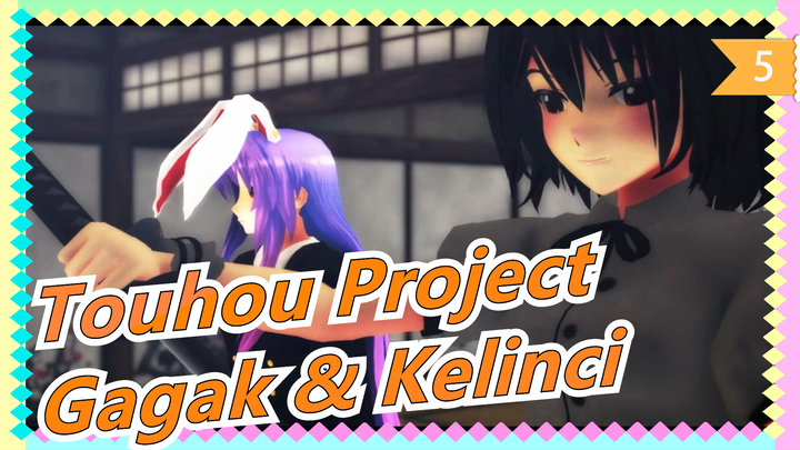 [Touhou Project MMD] Gagak & Kelinci_5