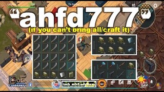 "ahfd777" | IF YOU CAN'T BRING ALL/CRAFT IT | 21 MACHETES CRAFTED- Last Day On Earth: Survival