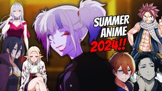 Summer Anime 2024 in a Nutshell