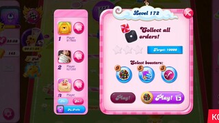 CANDY CRUSH SAGA LEVEL 172 (NEW VERSION)