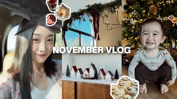 โนว์ บล็อก｜ของตกแต่งคริสต์มาสมาแล้ว! เริ่มทำขนมปังเพิ่มพลังหน้าหนาวกันเลย 🍓 สโคนสไตล์อังกฤษ & ม้วนอบ