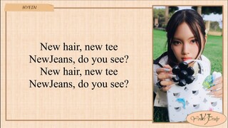 NewJeans 뉴진스 'New Jeans' Easy Lyrics