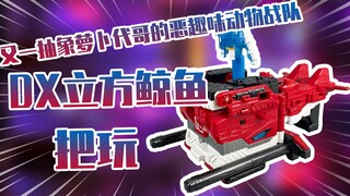 [Review] Daige's funny animal team beast king DX cube whale play! !
