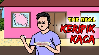 Bikin Keripik Kaca Dari Kaca Beneran (Animasi Ubur-ubur Tidur)