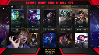 Borong Semua Hero - League Of Legends : Wild Rift Indonesia