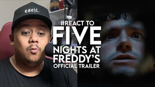 #React to FIVE NIGHTS AT FREDDY’S Official Trailer