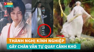 Thành Nghị được khen kính nghiệp gãy chân vẫn tự quay cảnh khó phim Trầm Vụn Hương Phai|Hóng Cbiz