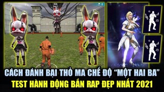 Free Fire | Hướng Dẫn Cách Thắng THỎ MA Chế Độ "Một Hai Ba" - Test Hành Động BẮN RAP Đẹp Nhất 2021