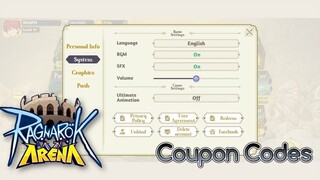 Ragnarok Arena: New Coupon Codes part 1