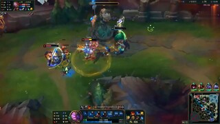Kindred dạo đùa cùng chó sói của mình trong liên minh #game