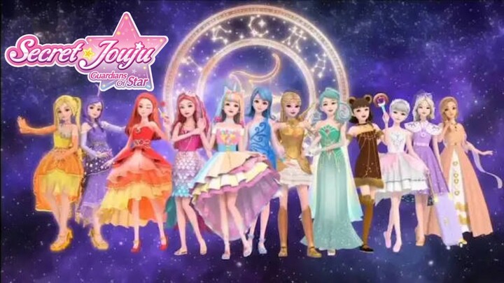 Secret Jouju Guardians of Stars All 12 Godessess Together Transformation Fanmade