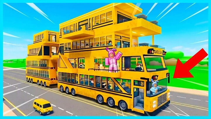 MIPAN & ZUZUZU Bekerja Jadi Supir Bis Untuk Cari Uang! ROBLOX