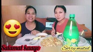 Mukbang with her #reupload