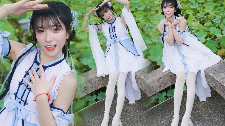 [Anh đào ngọt ngào] Ao sen giữa mùa hè tràn ngập hương thơm~