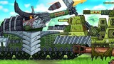[Tank Animation] KV-44 fights the Five-Type Samurai again [1080P]