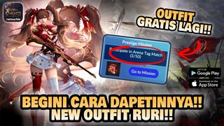 Seven Knights 2 Indonesia - CARA DAPETIN OUTFIT RURI TERBARU!! GRATIS!! 😁 |  Guide