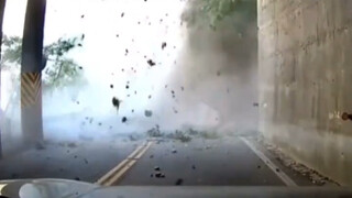 It's so scary; I finally understand the purpose of tunnels.