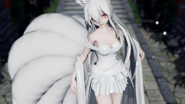 [MMD/2K] My big furry tail, do you want to hug it? Weak (Nine-tailed Fox) Honeymoon An Doro Toro