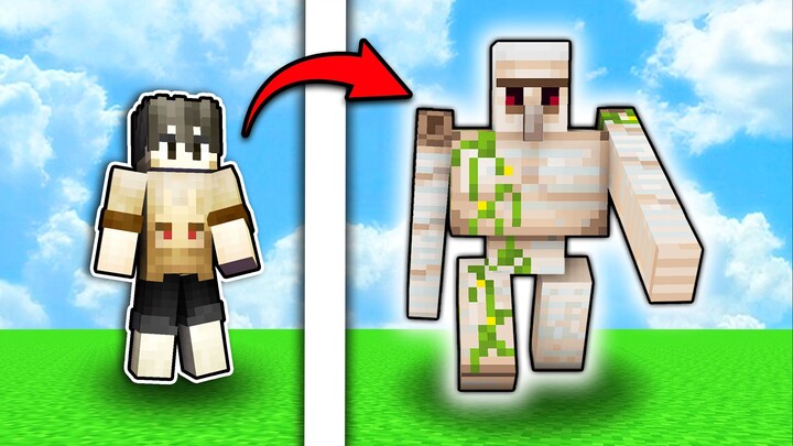 At the start, I’ve transformed into an Iron Golem—how am I supposed to survive?