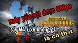 PUBG Mobile | Mẹo bật 60fps cho máy yếu và sấy M4 x6 không giật.