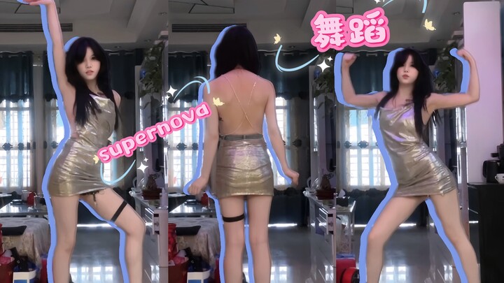 超级华为舞蹈翻跳！圆脸肌肉女战士嘿嘿