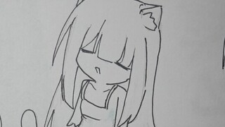 Ketika kamu memiliki gaya gambar yang imut (≧▽≦)