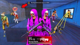 ASÍ USAMOS LA AUG CON 3 CHIPS EN ESTA PARTIDA 😱 FREE FIRE