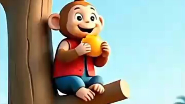 Greedy Fox Falls in Mud! 😂 | 贪心的狐狸掉进泥里The Monkey & Fox Moral Story