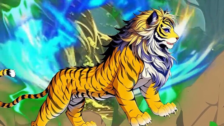 "Tiger King Cute" Season 2 Tập 1, Cute du hành đến thế giới mới và gặp Sói Xanh