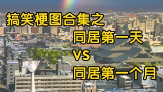 同居第一天VS同居第一个月