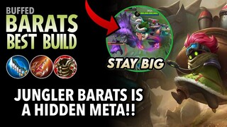 "UNLI PASSIVE!" Barats Best Build for 2021 | Barats Gameplay & Build - Mobile Legends: Bang Bang