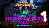 Spookier Fall Event Run, First Seasonal Exclusive Item, Skull Scythe! Minecraft Dungeons