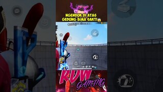 Ngendok sampai grand master di atas tower bima sakti #shorts #freefire