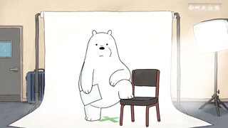 白熊的呆萌瞬间