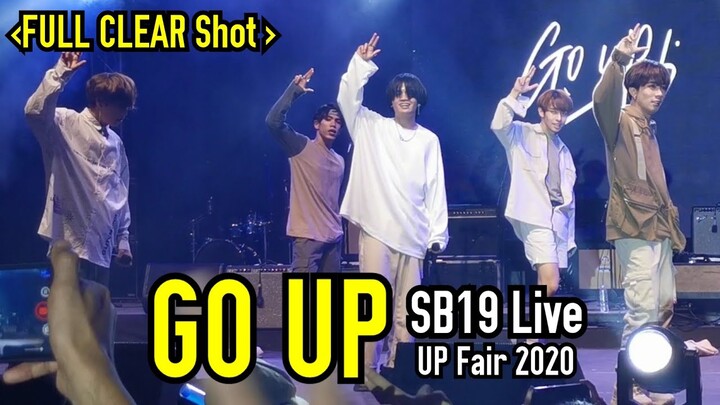 GO UP by SB19 - Live Performance at UP Fair 2020