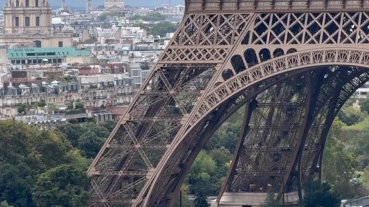 From Palais Chaillot Rooftop✨❤️