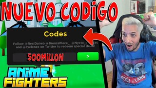 😱 NUEVO CODIGO DE ANIME FIGHTERS CODES ROBLOX 😱 UPDATE 16