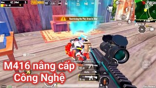 PUBG Mobile - Trải Nghiệm M416 Công Nghệ | Skin Nâng Cấp Cho Là Xấu Nhất?