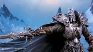 Making DIY Basic for Diorama With the Lich King // World of WarCraft (WoW) HandCraft TUTORIAL