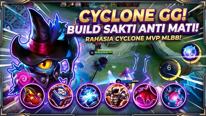 Cyclops GG! 🌀 Build Sakti Anti Mati & MVP MLBB! Rahasia Menang Terus, Auto Dominasi Mid Lane! 💥