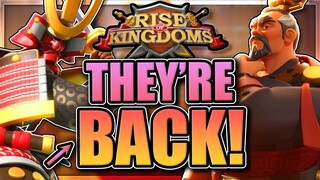 Mina CC double-relic testing [strong results] Rise of Kingdoms
