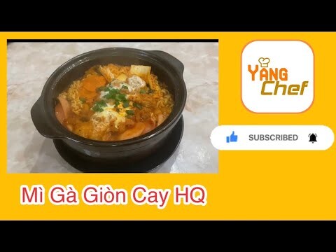 Mì Gà Giòn Cay Hàn Quốc | Mì cay ăn ngon cùng gà giòn hàn quốc | Mì siêu cay | #8