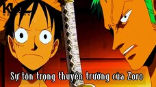 sự tôn trọng đối với thuyền trưởng của zoro