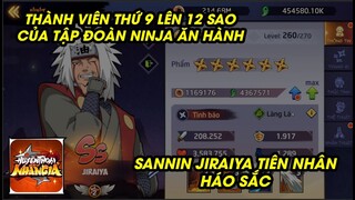 Huyền Thoại Nhẫn Giả - SANIN JIRAIYA LÊN 12 SAO TIẾP BƯỚC ĐÀN EM, TRỪ NỘ TỤT QUẦN TEAM BẠN