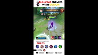 GUSION IS THE NEW BULLY IN TOWN #shorts